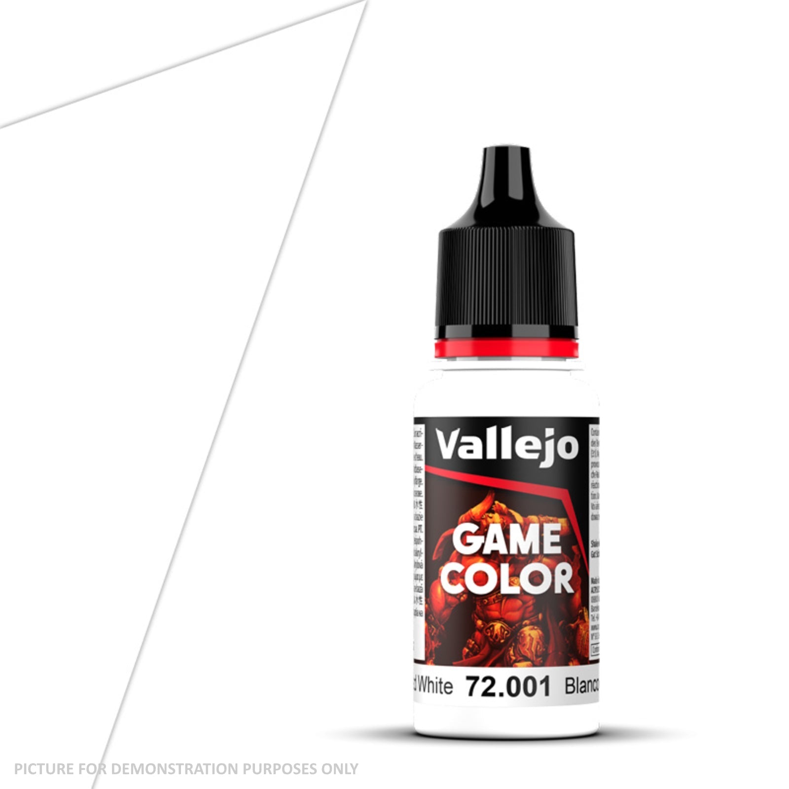 Vallejo Game Colour - 72.001 Dead White 18ml